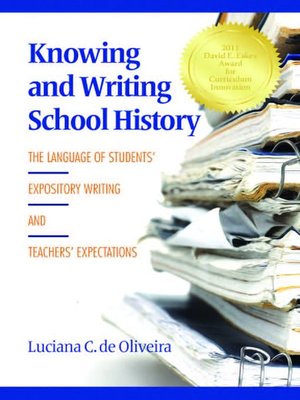 cover image of Knowing and Writing School History